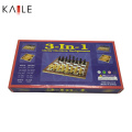 3 in 1 Wooden Chess Game Set Manufacturer